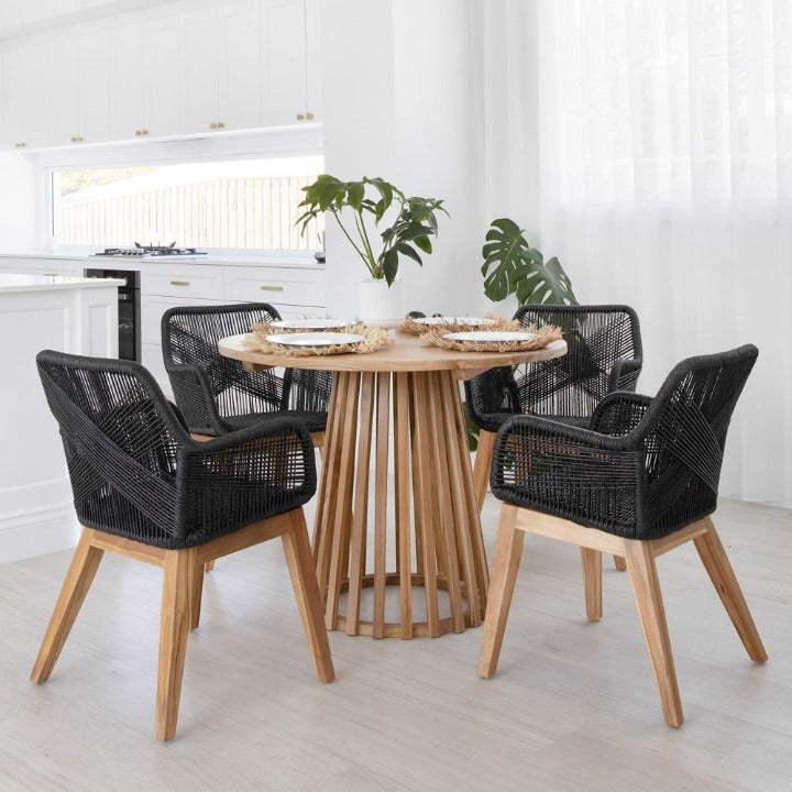 Daniels Dining Chair:Ocean Luxe